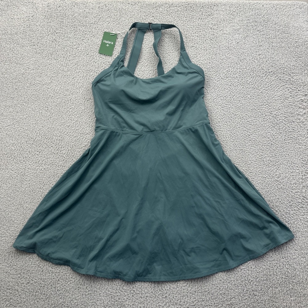 NWT Halara Barre Ballet Dress Green Athletic Tennis Athleisure Women's 2X